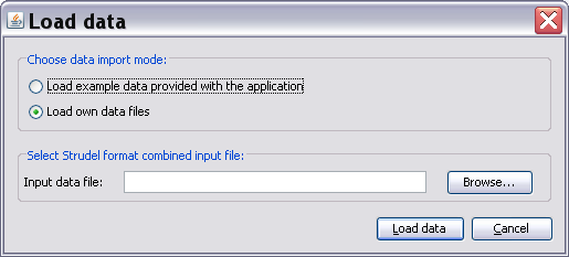 Load Data Dialog
